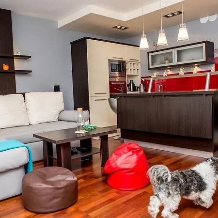 Lägenhet Apartament Sweet Center Szczecin